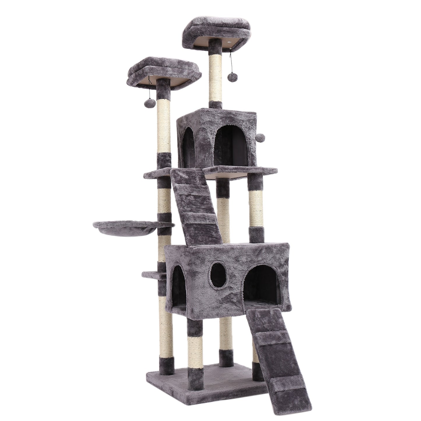 Wood Cat Tree Towers