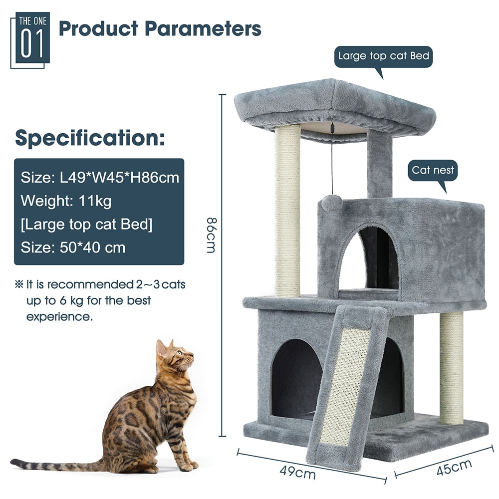 Cat Tree House & Towers