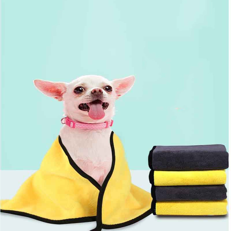 XS-XL Fast Dry Bath Towel - Microfiber Super Absorbent Pet Drying Towel