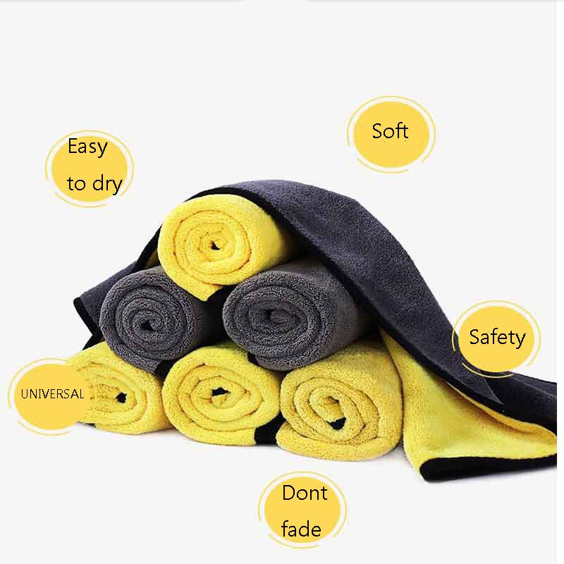 XS-XL Fast Dry Bath Towel - Microfiber Super Absorbent Pet Drying Towel