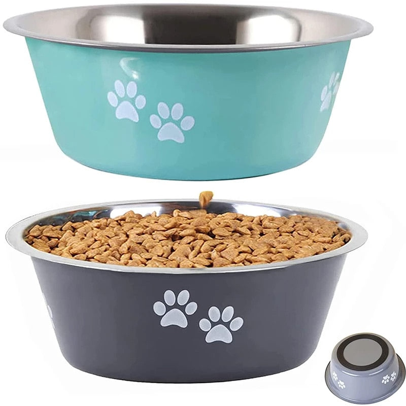 Non-slip Dog Bowls For Small, Medium, & Large Dog